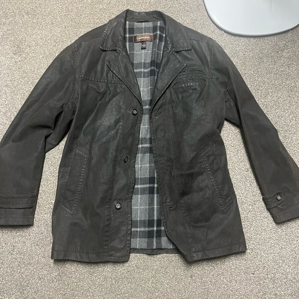 Danier Suede/Genuine Leather Jacket (L)